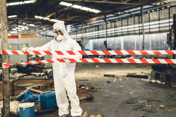 Professional Biohazard technician working in Pine Grove, CA